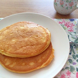 大豆粉のパンケーキ